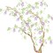 Wisteria Tree Wall Stencil | 2904 by Designer Stencils | Animal & Nature Stencils | Reusable Art Craft Stencils for Painting on Walls, Canvas, Wood | Reusable Plastic Paint Stencil for Home Makeover | Easy to Use & Clean Art Stencil